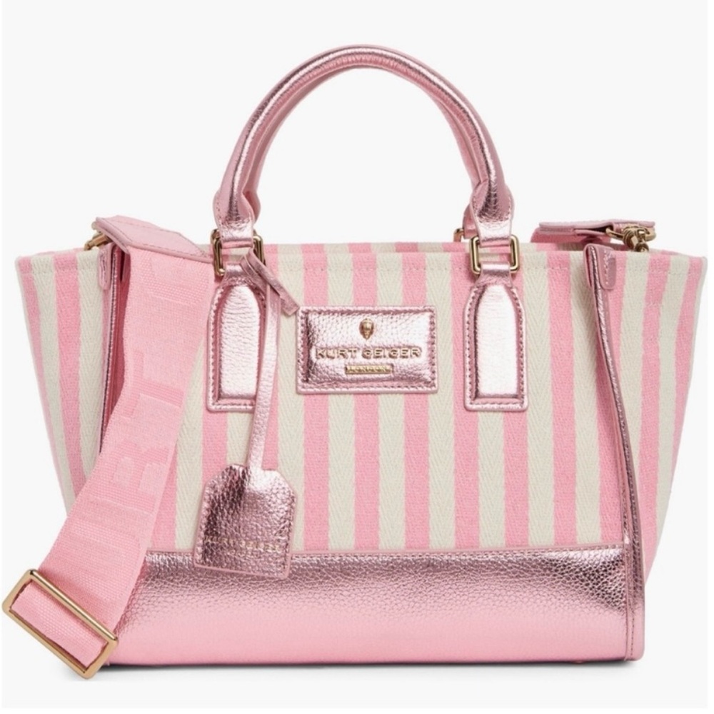 Kurt Geiger Pink Bag with Detachable Strap
